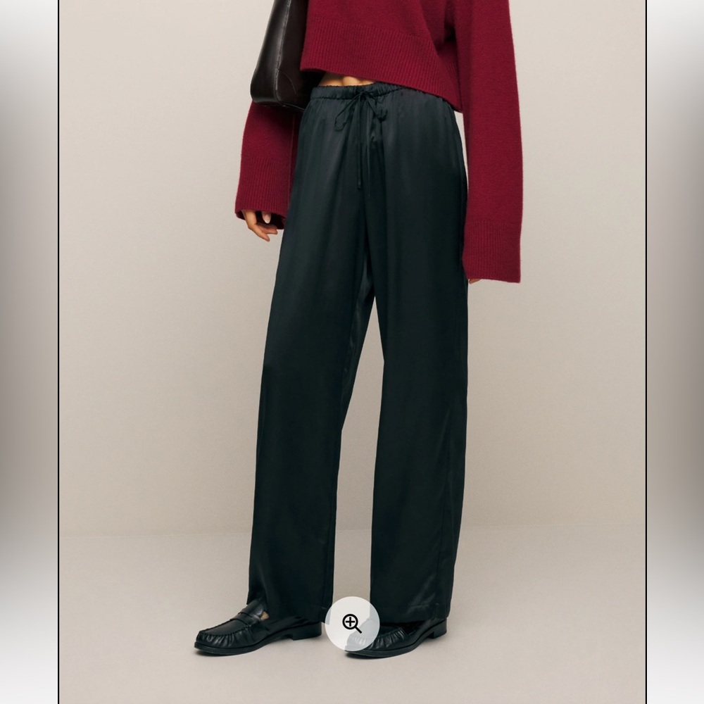 Reformation Olina Silk Pant